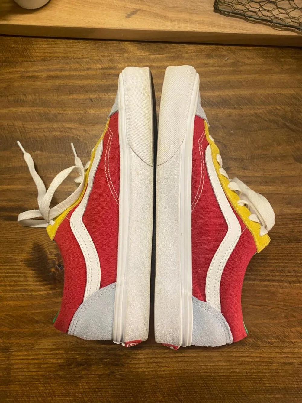VANS - Old Skool Multicolor Colorblock Sneakers Women’s Size 7.5 Men’s Size 6